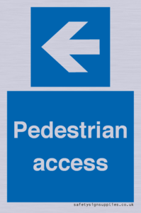 Pedestrian access
